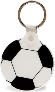 Promotional Key Chains: Soccer Ball Shaped Keychains